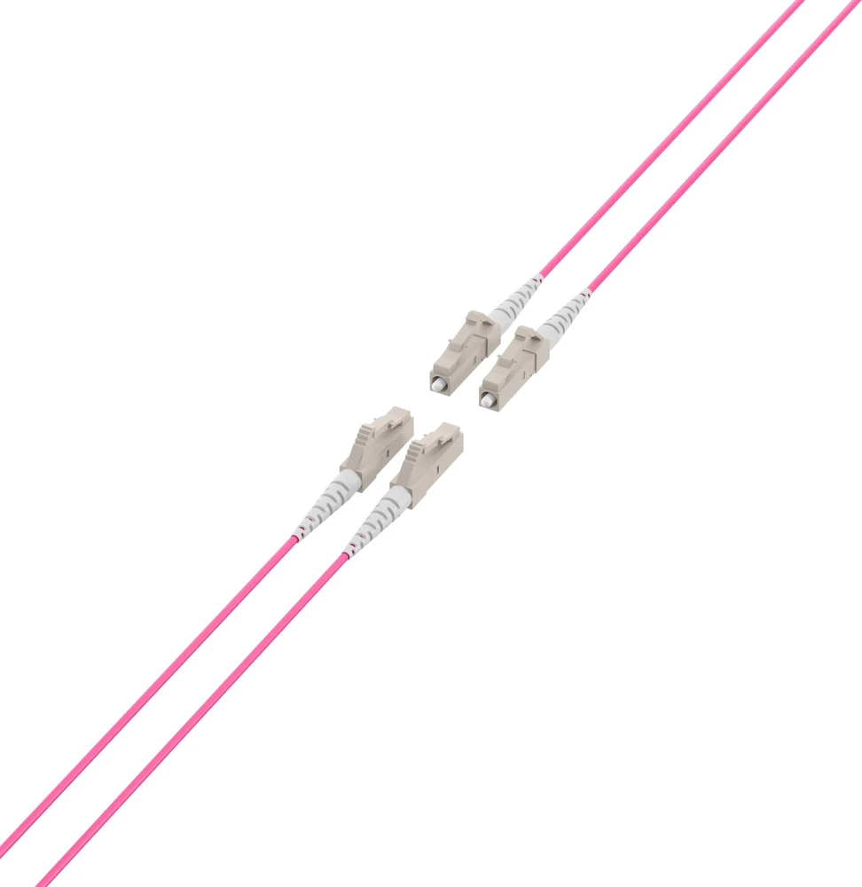 Efb Elektronik EFB Kabelis światłowodowy OM4 U-DQ(ZN)BH 30 m Kremas, Juodas, Purpurowy (O8303S30OM4)