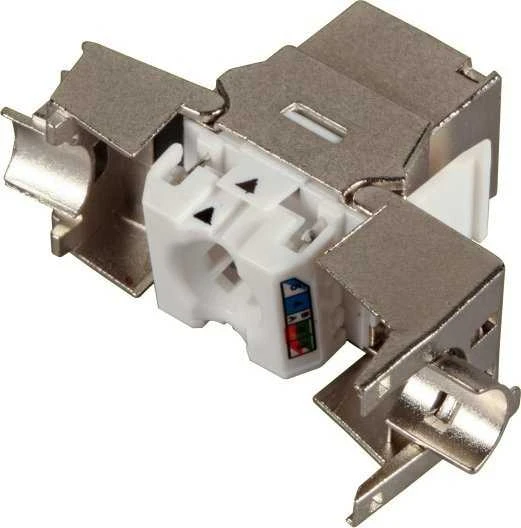 Efb Elektronik EFB EFB Keystone Cat6A 500Mhz sertifikuoti komponentai, įžeminimas, 10Gbit GHMT, paprastas surinkimas