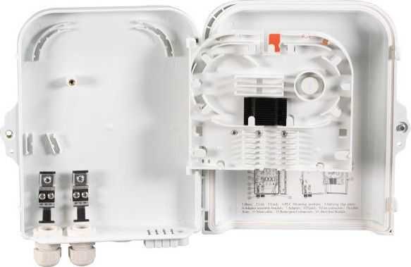 Efb Elektronik EFB Przełącznica FTTH zewnętrzna nasłupowa/ścienna 8xSC Simplex/LC Duplex IP65
