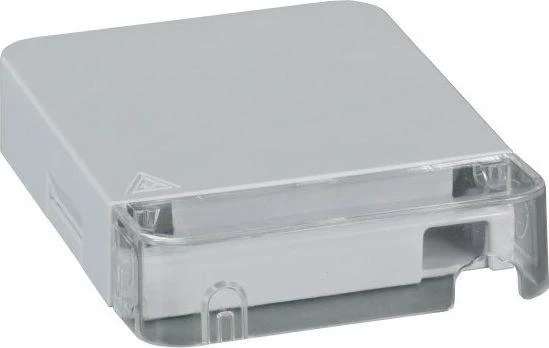 EFB Lizdas kliento FTTH vidinis sieninis jungiklis, skirtas 1x SC Simplex/LC Duplex IP20