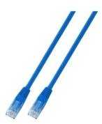 EFB Patchcord Cat.6, U/UTP, PVC, CCA, mėlyna, 15m (K8100BL.15)