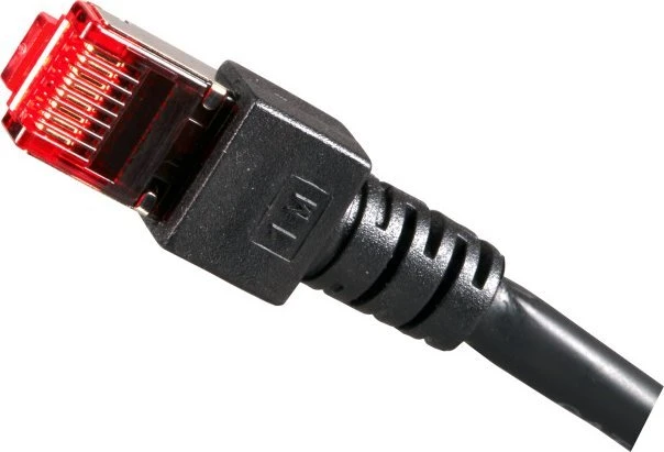 Efb Elektronik EFB EFB RJ45 patch kabelis S/FTP Cat.6 LSZH 0,15 m Juodas grynas varis patentuotas ilgio įspaudas ant lenkimo reljefo
