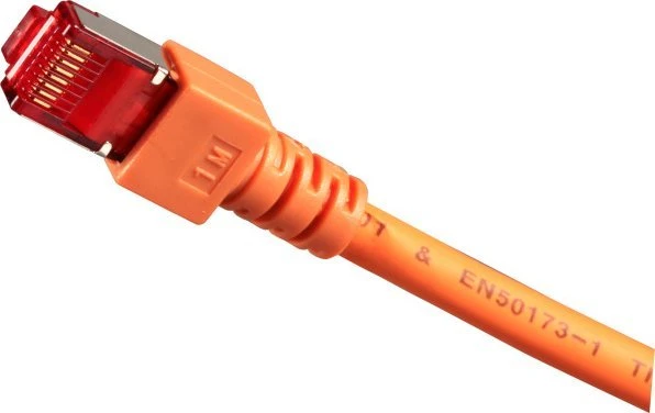 Efb Elektronik EFB EFB RJ45 Patchkabel S/FTP, Cat.6, LSZH, 0,15m, oranžinis