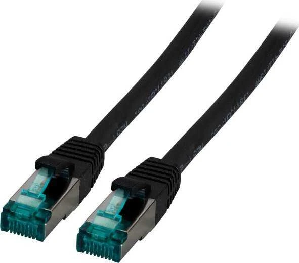 Efb Elektronik EFB EFB RJ45 Patchkabel S/FTP, Cat.6A, LSZH, 0,15m, juodas
