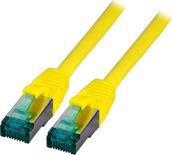 Efb Elektronik EFB RJ45 Kabelis krosowy S/FTP, Cat.6A, LSZH, 0,15m, geltona (MK6001.0,15Y)