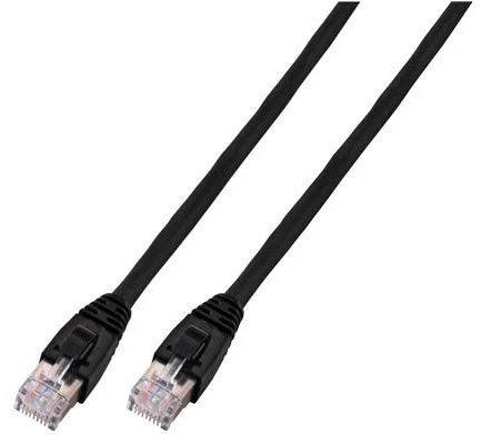 Efb Elektronik EFB EFB RJ45 Patchkabel U/UTP, Cat.6, LSZH, CCA, 10m, juodas