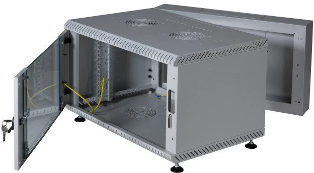 EFB Elektronik 691606VGR.50 6U Rack sieninė spintelė pilka