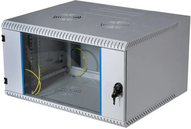 EFB Elektronik 691606VGR.50 6U Rack sieninė spintelė pilka
