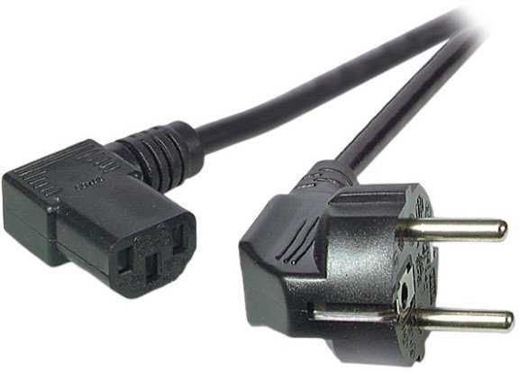 Kabelis zasilający EFB EFB Elektronik EK535.3 kabelis zasilające Juodas 3 m CEE7/7 C13 panel