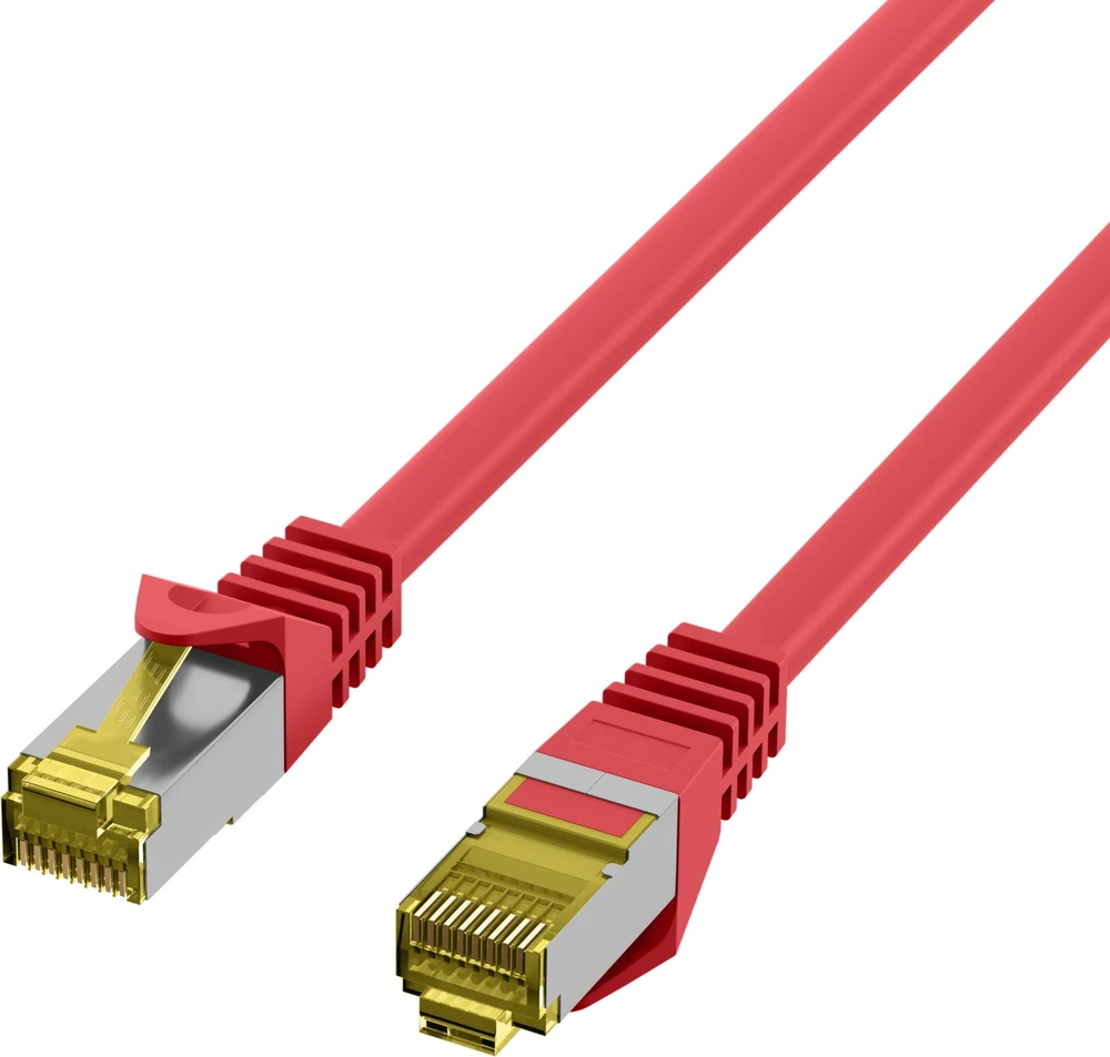 EFB EFB Elektronik MK7001.0,15R kabelis sieciowy Raudona 0,15 m Cat6a S/FTP (S-STP)