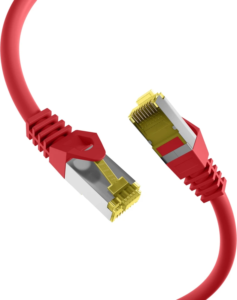 EFB EFB Elektronik MK7001.0,15R kabelis sieciowy Raudona 0,15 m Cat6a S/FTP (S-STP)