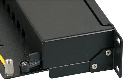 EFB Mini-Patchpanel STP 8xRJ45 Cat.6A 10'' 1HE juoda