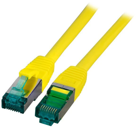 Efb Elektronik EFB MK6001.25Y kabelis sieciowy geltona 25 m Cat6a S/FTP (S-STP)