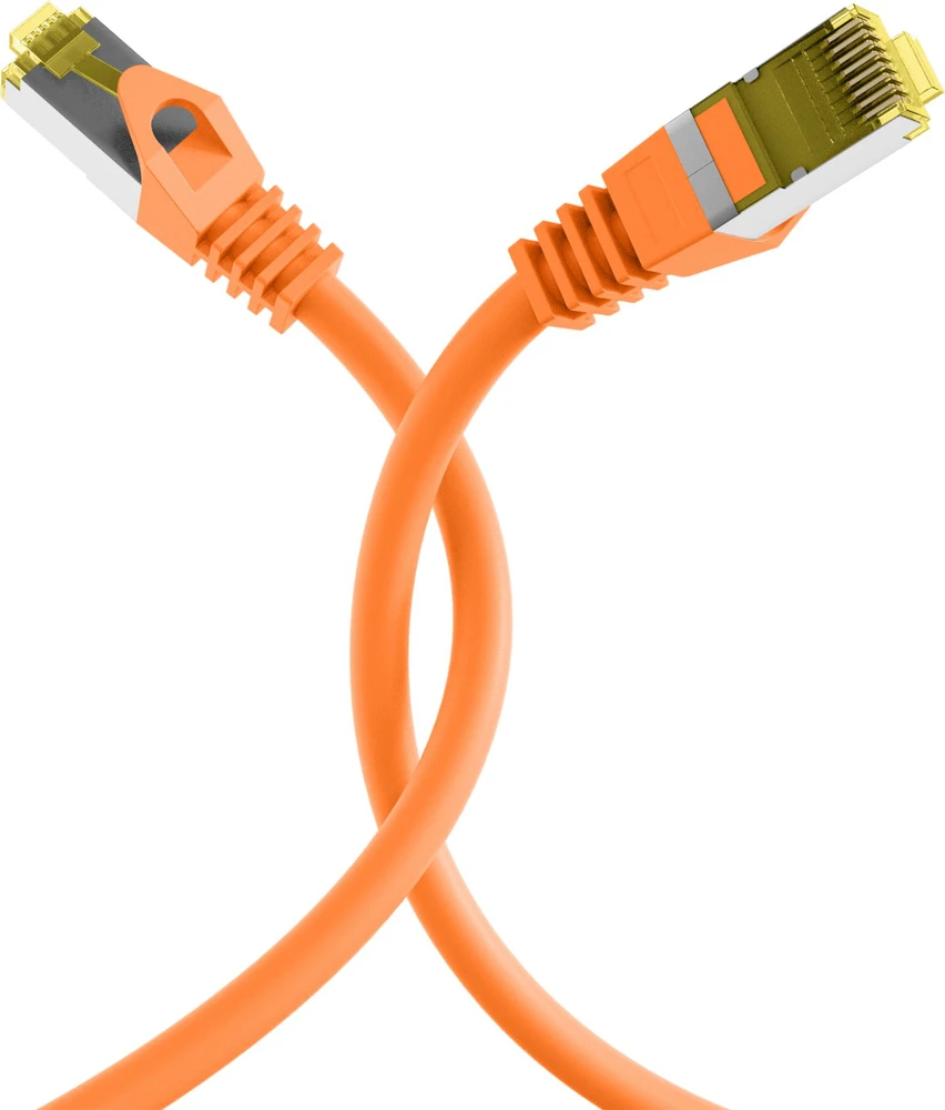 Efb Elektronik EFB MK7001.0 kabelis sieciowy Oranžinė 0,15 m Cat6a S/FTP (S-STP)