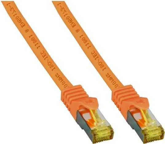 Efb Elektronik EFB Patchcord Cat.6A S/FTP 15m Oranžinė (MK7001.15O)