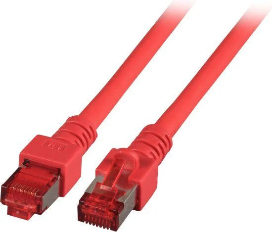 EFB Patchcord, Cat.6, S/FTP, PIMF, 1.5m, raudona (K5512.1,5)