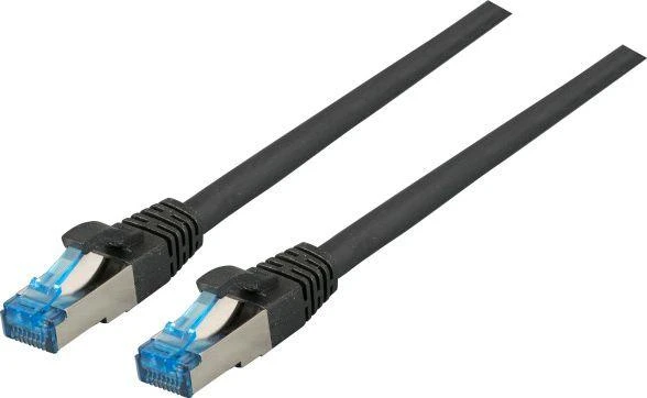 Efb Elektronik EFB Patchcord RJ45 S / FTP, kat. 6A, kat. 7 TPE superflex, 0,15 m, juoda