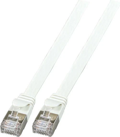 EFB plokščias patchcordas, U/FTP, Cat.6A, PVC, 5 m (K5545GR.5)