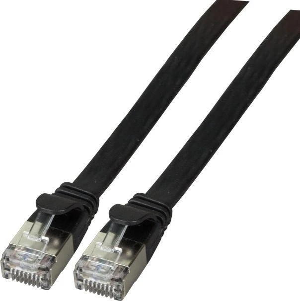 Efb Elektronik EFB Patchcord plokščias, U/FTP, Cat.6A, PVC, 5m (K5545SW.5)