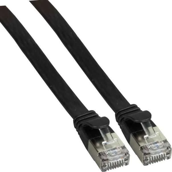 Efb Elektronik EFB Patchcord plokščias, U/FTP, Cat.6A, PVC, 5m (K5545SW.5)