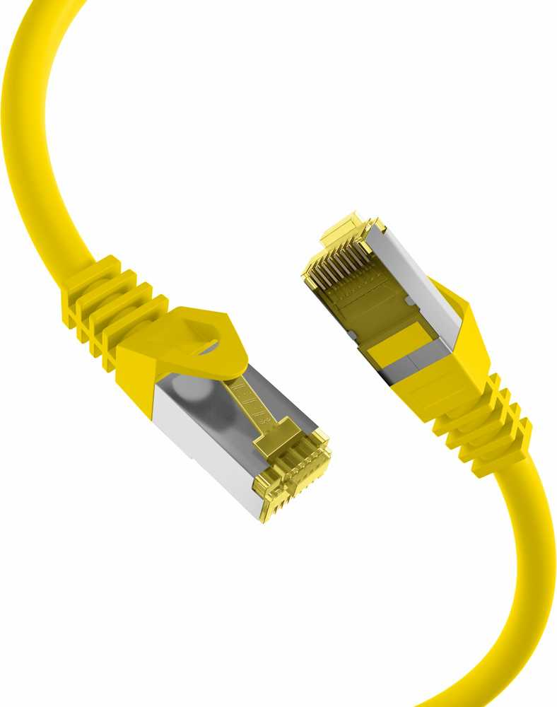 Efb Elektronik EFB RJ45 Patchkabel Cat.6a S/FTP 0,15 m Geltonas (MK7001.0,15Y)