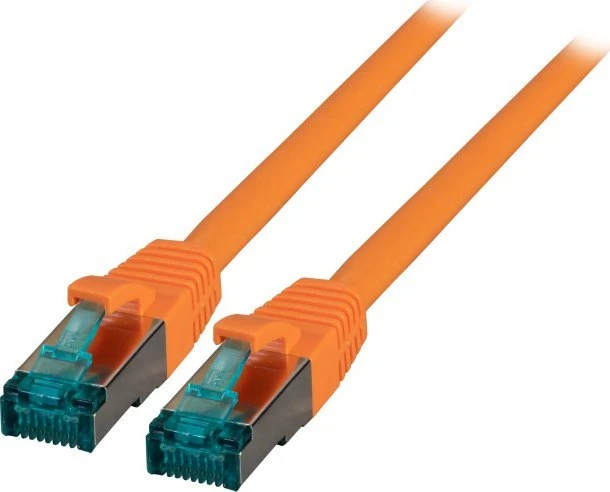 Efb Elektronik EFB EFB RJ45 Patchkabel S/FTP, Cat.6A, LSZH, 3m, oranžinis