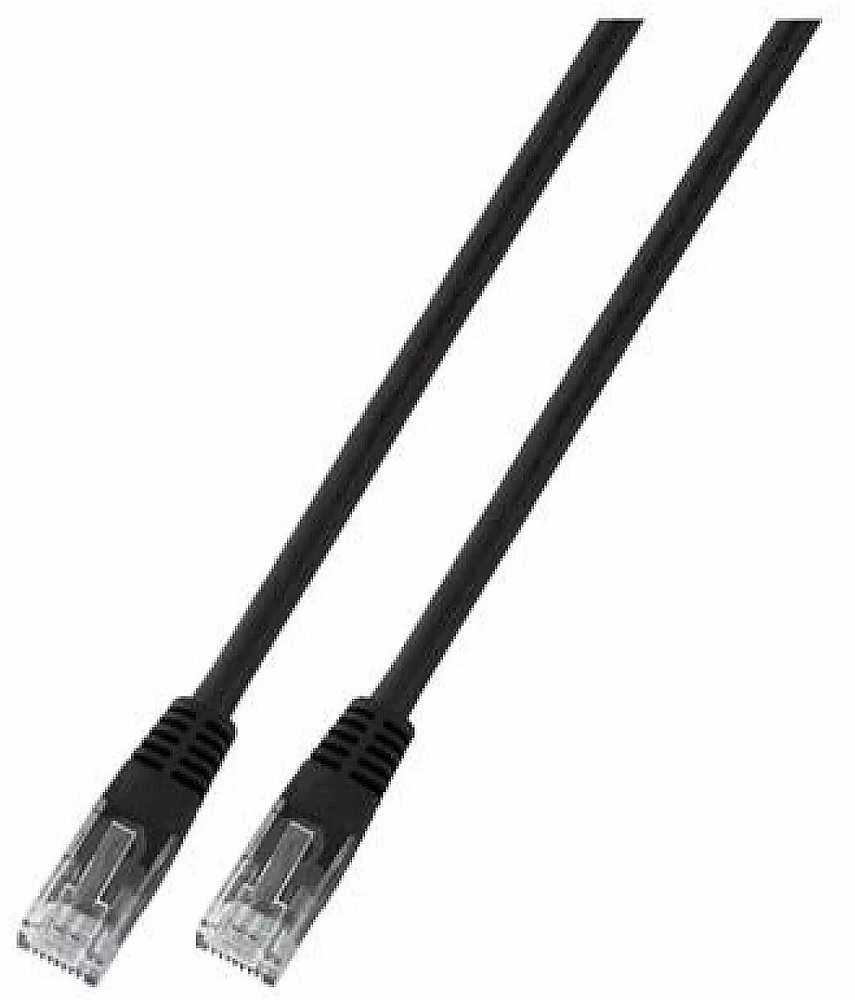 Efb Elektronik EFB RJ45 UTP Komutacinis kabelis osłonięty 2,0 m juodas ECOLAN CAT.6 (K8100SW.2)