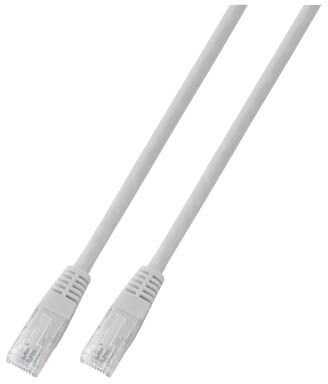 EFB Elektronik 5m Cat6 jungtis, 5 m, Cat6, U/UTP (UTP), RJ-45, RJ-45, baltas