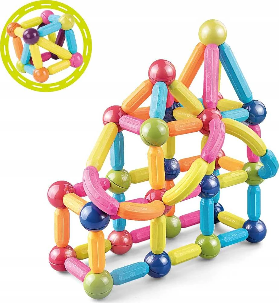 Egaleco Magnetiniai statybiniai blokeliai edukaciniai