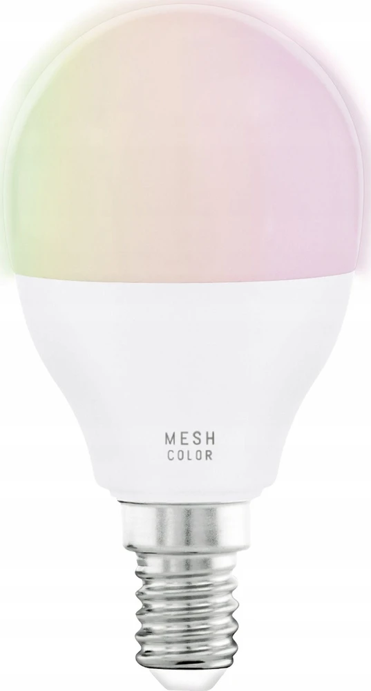 EGLO - E14 P45 RGB + reguliuojamos baltos spalvos išmanioji lemputė - Zigbee ir Bluetooth