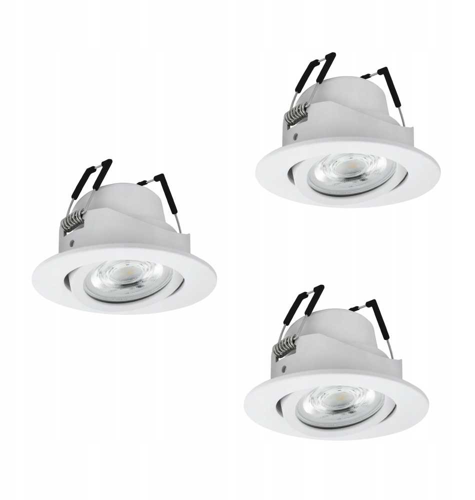 EGLO SALICETO-Z ĮMONTUOJAMAS RINKINYS Ø88 RGB/CCT 3X490