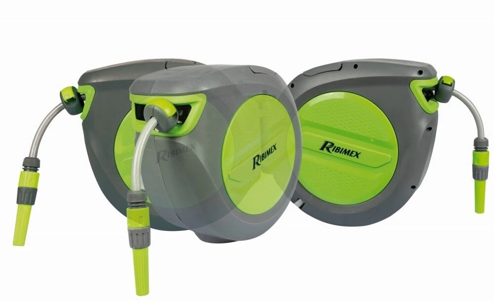 Ehrle PVC sodo žarnos ritė 20 m RIBIMEX, automatinė
