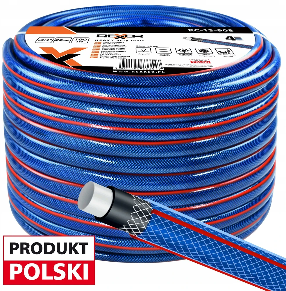Ehrle Laistymo žarna Rexxer RC-13-908; 100 m; 3/4''