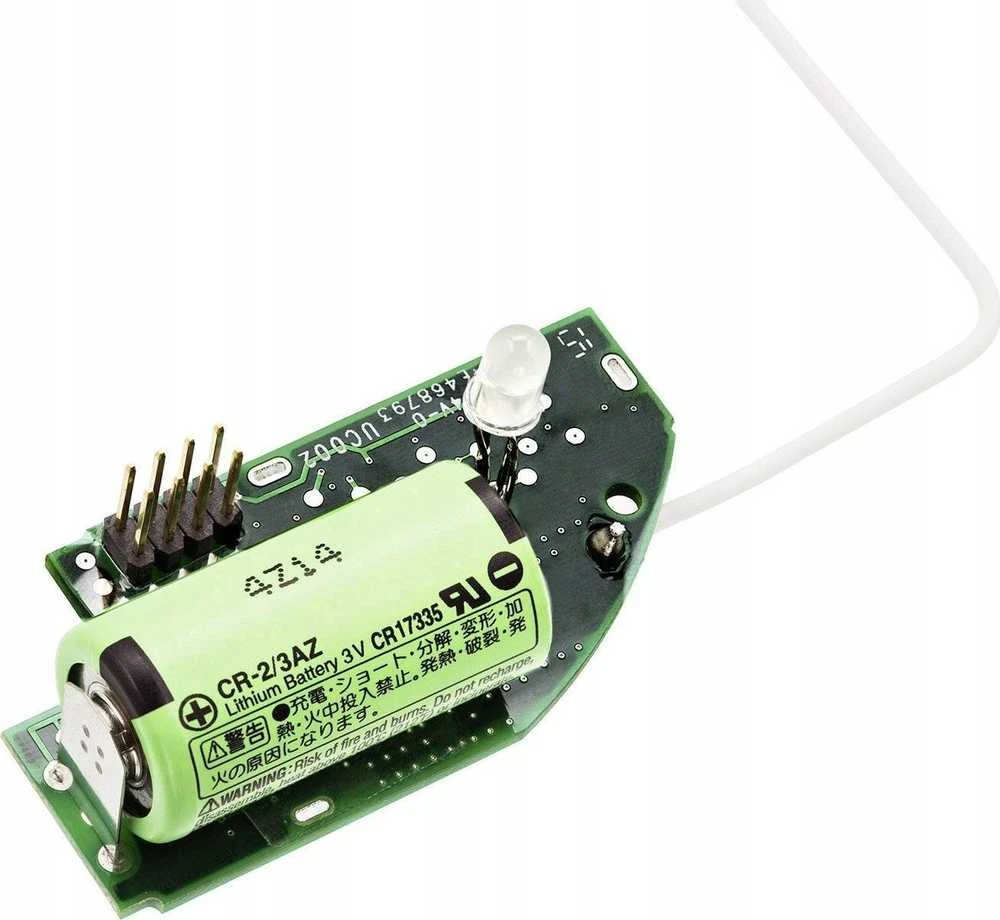 Ei Electronics RF modulis su CR-2/3AZ baterija ir antena