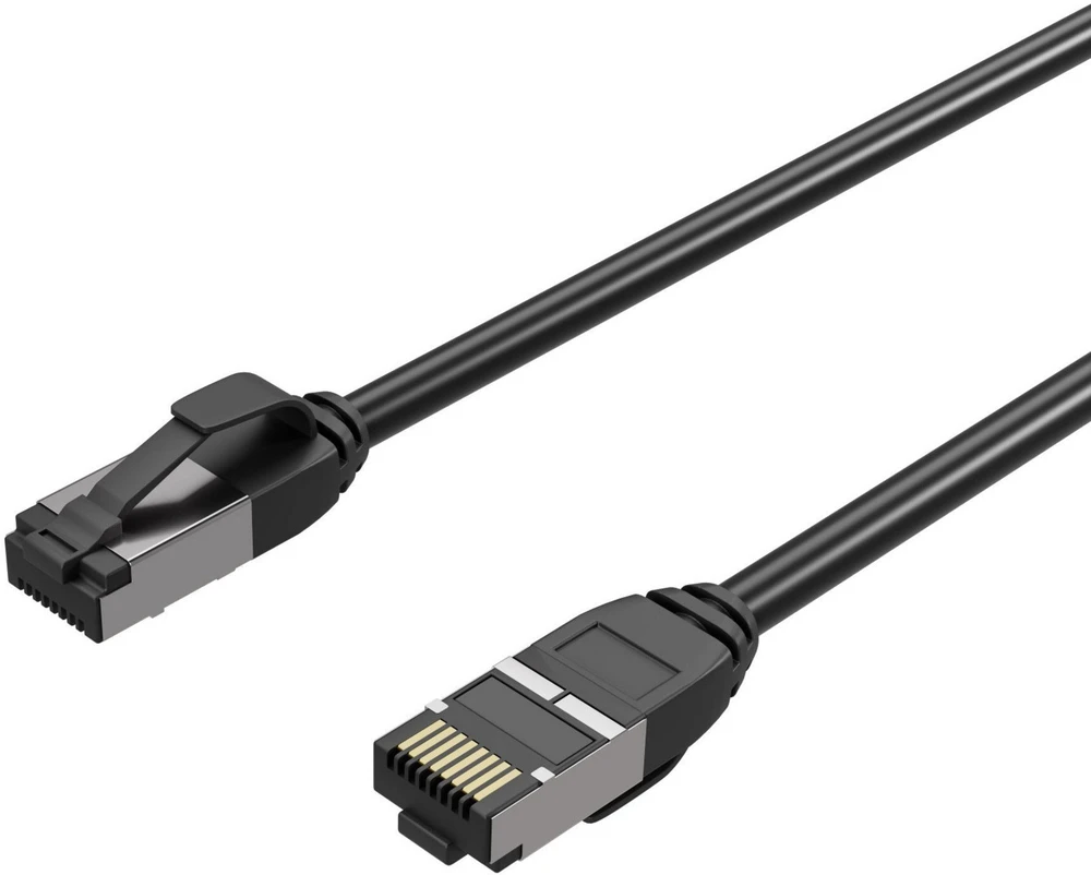 Nezatříděno Flexline Patchcord Cat. 8.1, U/FTP, TPE, juoda, 7.5m (FL31-47065)