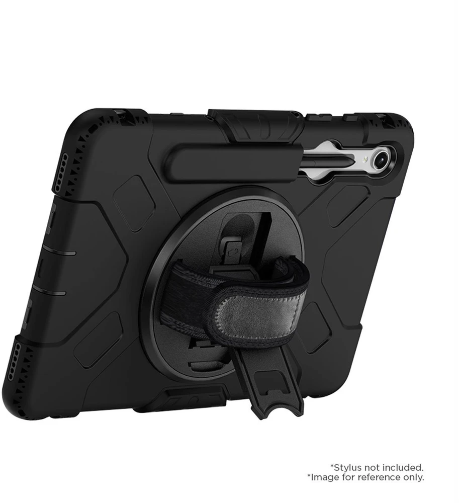 Eiger „Peak 500m“ dėklas „Samsung Tab S10 FE“, juodas