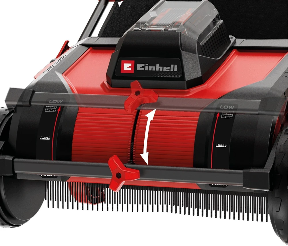 Einhell Akumuliatorinis lapų ir žolės surinkėjas GE-GC 18/55 Li E-Solo (3414185)
