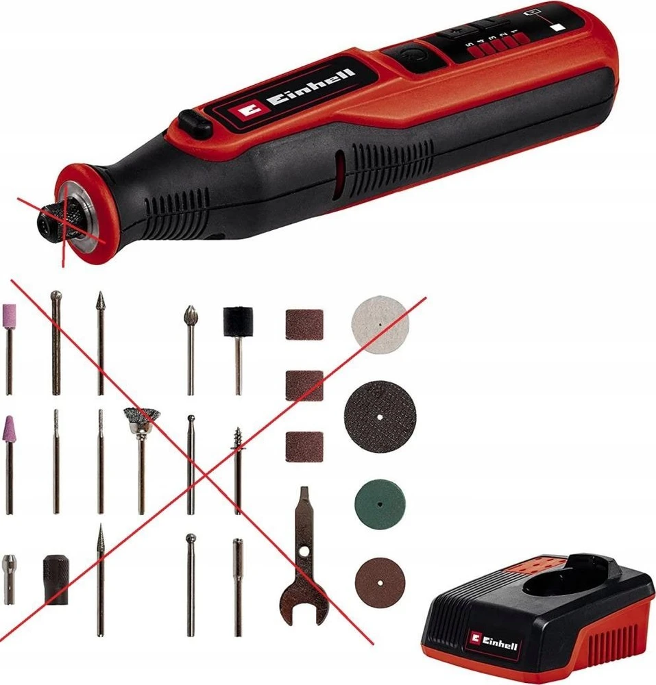 Einhell TE-MT 7.2 Li daugiafunkcis įrankis su priedais