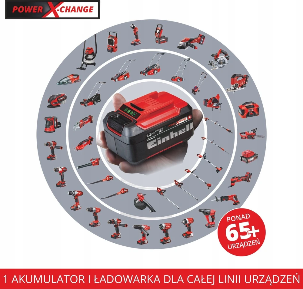 Darbinis šviestuvas Einhell TP-CL 18/3000 Li - Solo; 18 V (be akumuliatoriaus ir pakrovėjo)