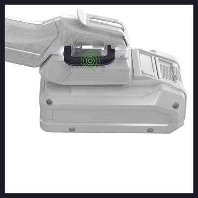 Einhell GE-GS 18/150 Li-Solo akumuliatoriaus jungties detalė
