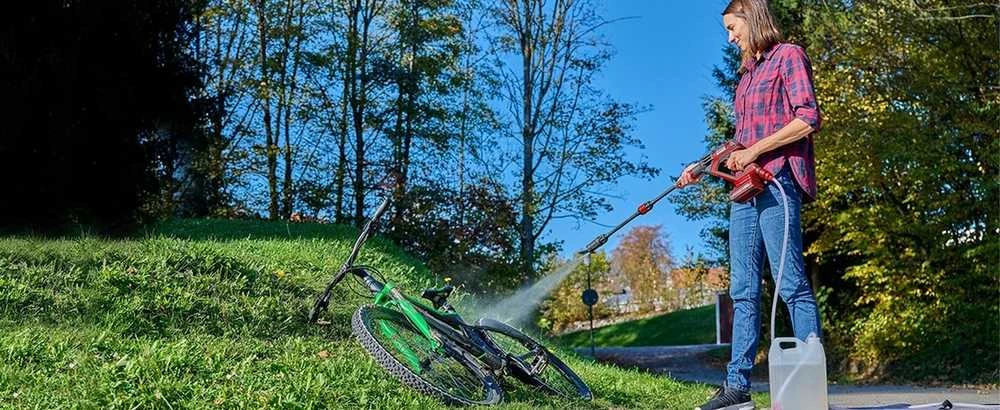 EINHELL AKUMULIATORINIS AUKŠTO SLĖGIO PLAUTUVAS 18/24 SOLO