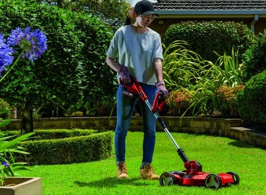 Akumuliatorinė žoliapjovė Einhell GE-CT 18/28 Li TC-Solo (be akumuliatoriaus ir įkroviklio)