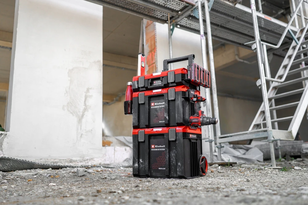 Einhell E-Case Sealed Walizka Muzikinis centras na kółkach