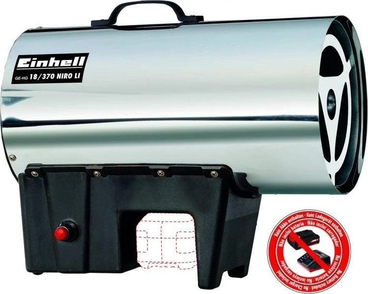 Einhell Einhell akumuliatorinis karšto oro generatorius GE-HG 18/370 - 2330805