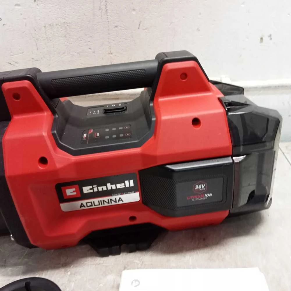 Vandens siurblys Einhell AQUINNA 36/38 F LED; 2x18 V (be akumuliatoriaus ir pakrovėjo)