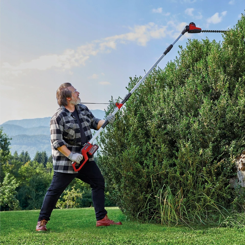 Einhell GC-HC 18/4520 Li T-Solo genėjimo žirklės / šakų pjūklas su ištiesiamu kotu