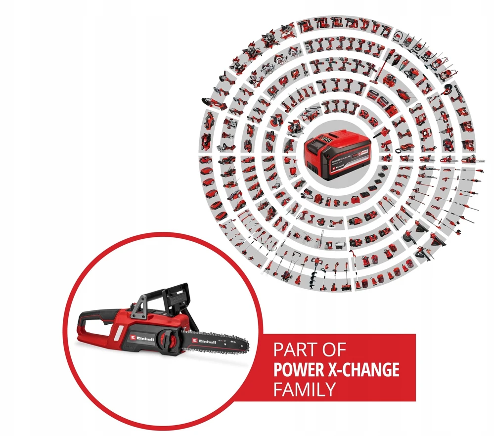 EINHELL Cordless grandininis pjūklas GE LC 18/25 Li BL SOLO