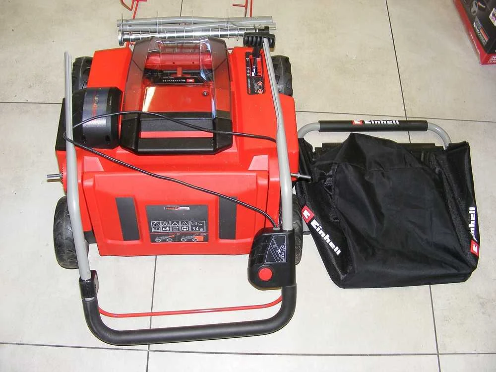 Akumuliatorinis aeratorius/skarifikatorius Einhell GE-SA 36/35 Li-Solo; 2x18 V (be akumuliatoriaus ir pakrovėjo)