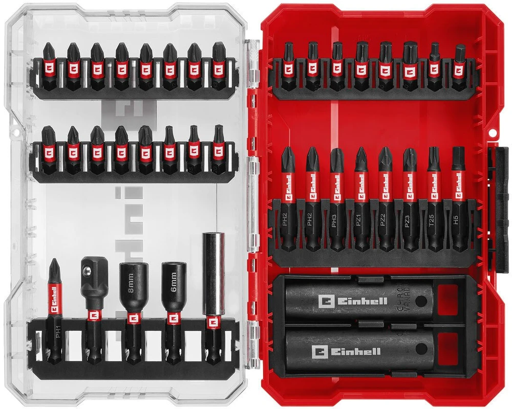 „Einhell M-CASE smūginių antgalių rinkinys 39 vnt.“