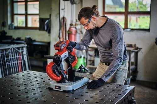 Einhell PIŁA TAŚMOWA AKUMULATOROWA TE-MB 18/127 U Li Solo 4504215